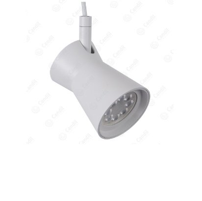 Cabezal Omega 1XGU10 Blanco Texturado